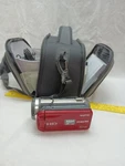 Sanyo Xacti VPC-ZH1R Dual Camera Camcorder /video And Case Logic. Fixed Price $80.00.