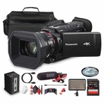 Panasonic HC-X1200 Uhd 4K Hdmi Lightweight Compact Camcorder With 24X Zoom + Mic. Fixed Price $1829.95.