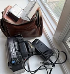 Panasonic PV-L452D Palmcorder 750X Digital Zoom Camcorder Camera With Bag. Fixed Price $24.99.