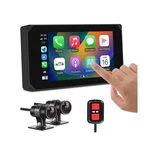 Vsysto Motorcycle Dash Front & Rear 1080P Cameras With 5.0" Wirelss Carpl.... Fixed Price $143.80.