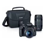 Canon Eos Rebel T7 Lens Kit 18-55MM 75-300MM. Fixed Price $699.00.