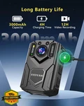 Sydyam 2K Body Camera Night Vision 8-12H Battery Type-c Otg Police. Fixed Price $129.99.