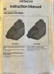 Manual For Hitachi 8MM. Models VM/E53A And VM-E55A. Fixed Price $12.00.