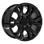 4 New 18X8.5 Oe Wheels CV65 Gloss Black 6X139.7 6X5.5 ET26 CB78.1 Rims. Fixed Price $1200.63.