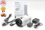 Almost Unused Panasonic HC-VX992M White 4K Camcorder Video Camera From Japan. Fixed Price $479.99.