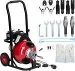 Garvee Professional Electric Drain Auger 100FT Cable, 250W, Portable Sewer Snake. Fixed Price $327.94.