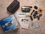 Sony Handycam CCD-TRV78E Camcorder HI8 560X Retro Camera Full Box Set + Bag Y2K. Fixed Price $315.00.