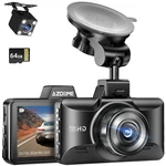 Azdome Dual Lens Dash Cam Adas 1080P Front And Rear Car Dvr Recorder G-sensor. Fixed Price $19.99.
