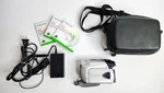 Canon DC310 Silver Camcorder Camera + Charger Case - Needs Battery. Fixed Price $29.95.