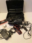 Jvc GR-M5 Camcorder Compact Vhs Videomovie Case Manual Remote Cables Vintage. Fixed Price $39.95.