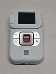 Rca Flip Video Camera Red White Usb Built-in Powers On EZ207-A. Fixed Price $22.00.