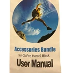 Gopro Hero 9 Black Accessory Bundle, 14 Piece Kit, Waterproof Chest Strap Nwt. Fixed Price $42.00.