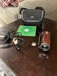 Jvc Everio GZ-HM30RU Hd Camcorder, Battery, 16GB Sd Card, Cd, Cords, Case Tested. Fixed Price $65.00.