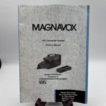 Magnavox CVR330 Vhs Camcorder System Owner's Manual 335AV01 V80121BK01 Original. Fixed Price $14.99.