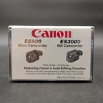 Canon ES3000, ES900 Video Instruction Featuring Auto Editing Function 20 Minute. Fixed Price $14.95.