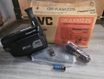 Jvc GR-AXM225U Vhs-c Camcorder 300X Zoom Dsp Lcd Screen W/ Accessories & Box. Fixed Price $49.00.