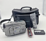 Jvc Super Compact Camcorder GR-SXM520U Bundle Svhsc Untested. Fixed Price $39.90.