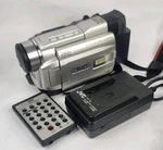 Jvc GR-DVL500U Digital Video Camera W/ Remote, Cables, Charger And Bag. Fixed Price $70.00.