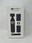 Dji Pocket 2 Creator Combo Gimbal Stabilizer 4K Camera Read Desc. Fixed Price $350.00.
