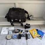 Sony DCR-DVD405 Handycam Camcorder Bundle Tested Remote Charger Case Lenses Dvds. Fixed Price $119.99.