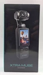 Xtra Muse Vlogging Camera 4K 120FPS 1" Cmos 3-AXIS Gimbal Pocket New/sealed. Fixed Price $399.00.