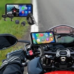 6.25" Motorcycle Carplay & Android Auto Touchscreen Gps Navigator +camera Tpms. Fixed Price $129.00.