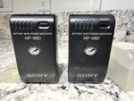 Sony NP-98D Batteries Lot Of 2 6V Rechargeable Handycam 8MM Video Genuine Oem. Fixed Price $18.00.