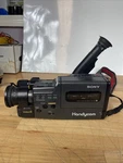 Sony Handycam CCD-F40 VIDEO8 Camcorder W/ Manual Battery Powers Untested. Fixed Price $32.49.