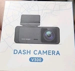 Dash Cam 1296P Front V300 Wifi Cars With App Night Vision 24H Parking 256GB Max. Fixed Price $16.99.