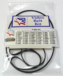 Vcr Belt Kit For Hitachi VT1200A VT1400A VT1570A VT1710A VT1800A VT2000A + More. Fixed Price $18.59.