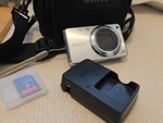 Sony Cyber-shot DSC-W290 Blue 12.1MP Digital Camera Charger & Case 2GB Sd Card. Fixed Price $117.50.
