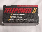 Telepower Ii TP-BP17 Camcorder Battery With Box Tested Works. Fixed Price $15.00.