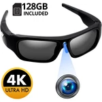 4K Camera Glasses For Action Sports, Hd Video Recording With 128GB. Fixed Price $79.99.