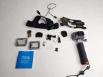 2014 Gopro Hero+ Camcorder - Grey With Attachments. Fixed Price $85.00.