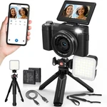 Novzzovaz 5K Digital Camera (64MP) 6X Optical Zoom (w/flip Screen) (brand New). Fixed Price $89.89.