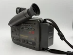 Panasonic Palmcorder PV-21D, Light, Batteries, 6 Vhs-c Tapes, Charger, Working. Fixed Price $60.00.