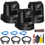 Canon CR-N300 4K Ndi Ptz Camera With 20X Zoom (satin Black) Bundle. Fixed Price $8697.00.