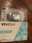 Vivitar High Definition DVR-783 Action Camera Waterproof Case 5MP. Fixed Price $19.99.