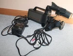 Vintage Panasonic Color Video Camera WV-3110 W/ Power Supply WV-3203 *. Fixed Price $115.00.