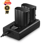 Enegon 2X EN-EL15 Batteries And Dual Charger, Black 1900MAH Battery +. Fixed Price $49.98.