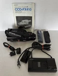 Sony Handycam 10X CCD-FX420 Video Camera Recorder With Accessories Read Untested. Fixed Price $117.53.