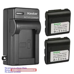 Kastar Battery Wall Charger For Sharp VL-E600U VL-E610H VL-E610S. Fixed Price $61.99.
