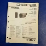 Sony CCD-TR3000E Service Manual Original Paper Oem Repair Guide Usa. Fixed Price $29.95.