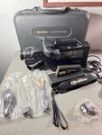 Quasar Vhs Movie Camcorder VM706 + Case Power Av Cables Light - Parts. Fixed Price $39.99.