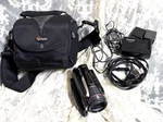 Panasonic HDC-HS300 Hdd Camcorder 3MOS 120GB Full 10.6MP + Battery Charger. Fixed Price $105.00.