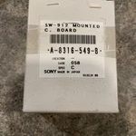Sony Mounted Circuit Board SW-912 A-8316-549-B HDWF900H Oem Genuine-dial Nos. Fixed Price $110.00.