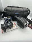 1997 Jvc GR-AXM80U Videomovie Vhs-c Camcorder Bundle Charger & Adapter. Fixed Price $72.25.