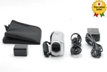Near Mint Sony DCR-SX41 Silver Handycam 60X Zoom Carl Zeiss Battery From Japan. Fixed Price $109.99.