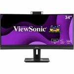 Viewsonic VG3457CV 34" Ultrawide 1440P Curved Video Conferencing Docking Monitor. Fixed Price $714.35.