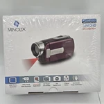 Minolta MN80NV 1080P Hd Touchscreen Digital Camcorder Night Vision New Sealed. Fixed Price $40.00.